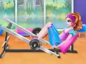 Princesses: fitness against fat — безплатна онлайн игра