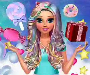 Katie's Candy Look — безплатна онлайн игра