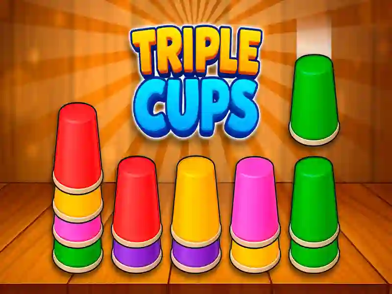 Triple Cups — безплатна онлайн игра