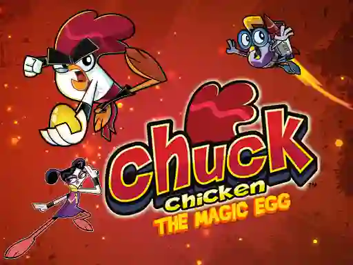 Chuck Chicken The Magic Egg — безплатна онлайн игра