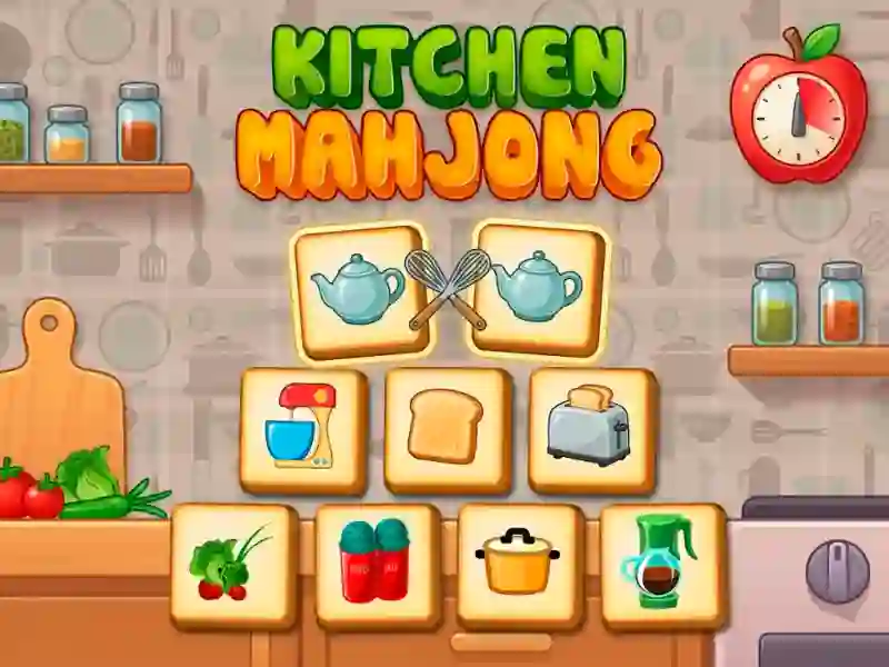 Kitchen mahjong — безплатна онлайн игра