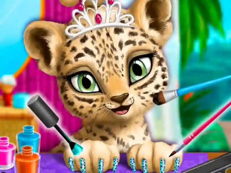Jungle Animal Hair Salon — безплатна онлайн игра