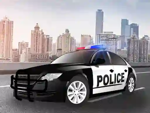 Police Car Drive — безплатна онлайн игра