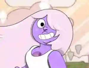 Crystal Gem Amethyst Dress Up — безплатна онлайн игра