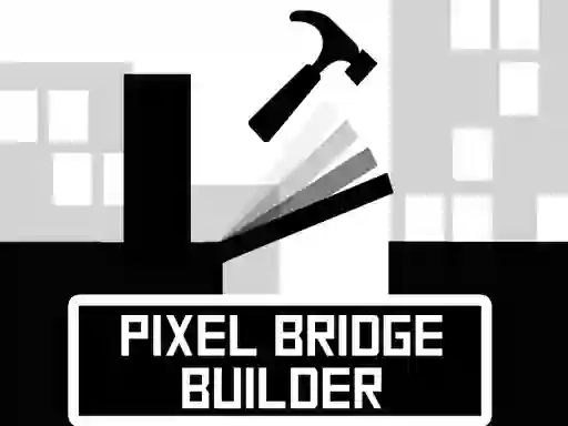 Pixel bridge builder — безплатна онлайн игра