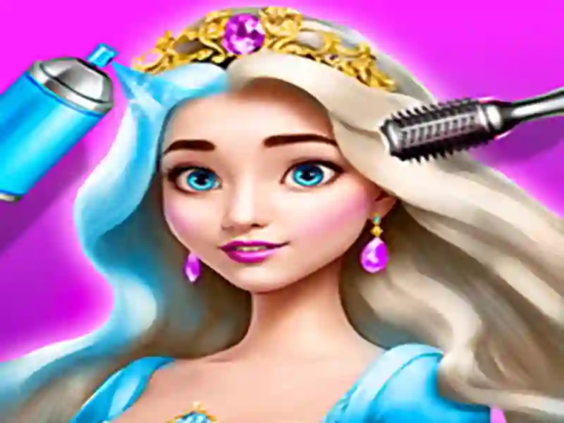 Princess Hair & Makeup Salon — безплатна онлайн игра