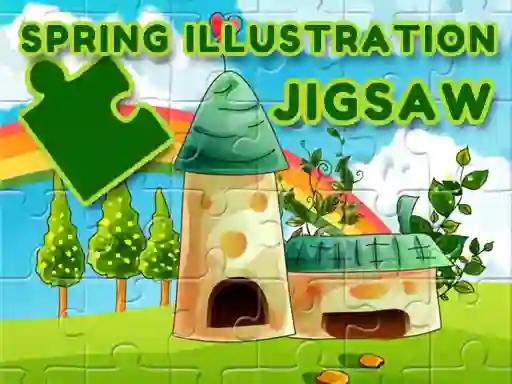 Spring Illustration Jigsaw — безплатна онлайн игра