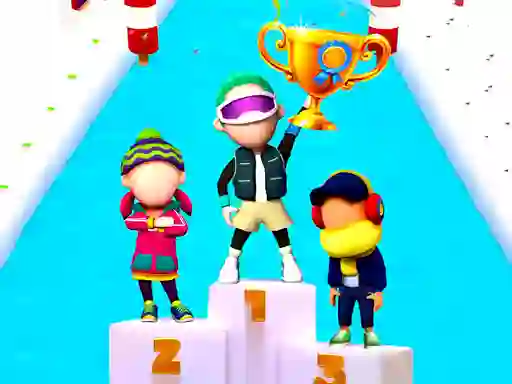 Fun Race On Ice — безплатна онлайн игра
