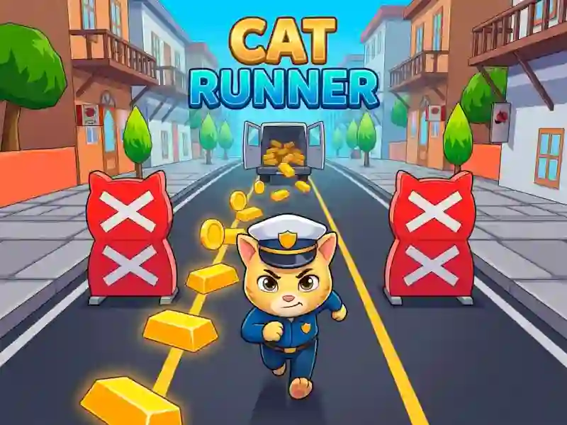 Cat Runner — безплатна онлайн игра