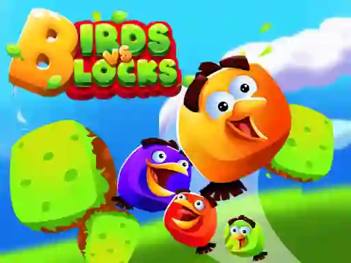 Birds vs Blocks — безплатна онлайн игра