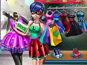 Dotted girl realife shopping — безплатна онлайн игра