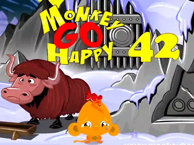Monkey Go Happy Stage 42 — безплатна онлайн игра