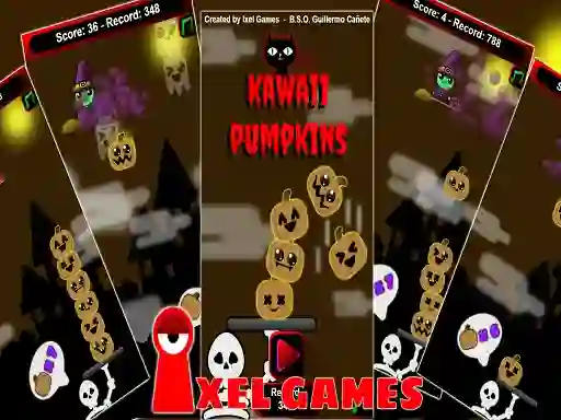 Kawaii Pumpkins — безплатна онлайн игра