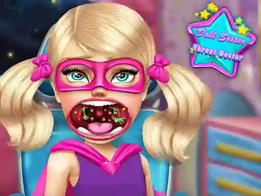 Doll Sister Throat Doctor — безплатна онлайн игра