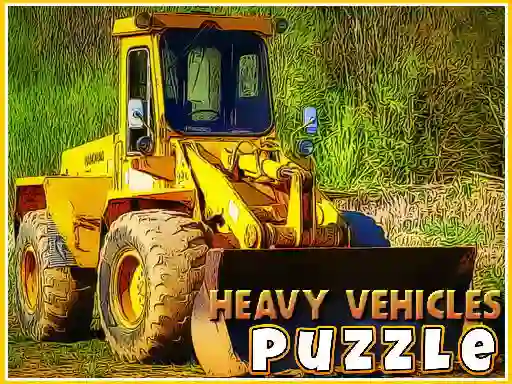 Heavy Vehicles Puzzle — безплатна онлайн игра