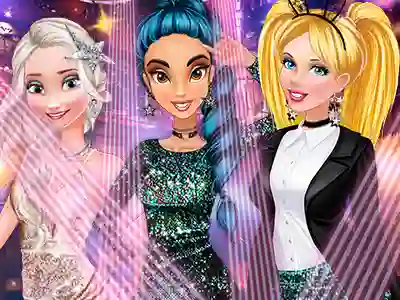 Princess Night Out in Hollywood — безплатна онлайн игра