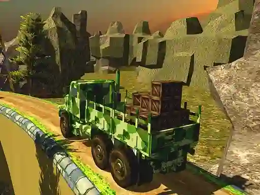 Army Truck Transport — безплатна онлайн игра