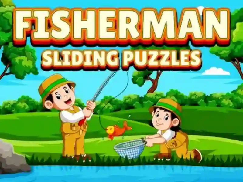 Fisherman Sliding Puzzle — безплатна онлайн игра