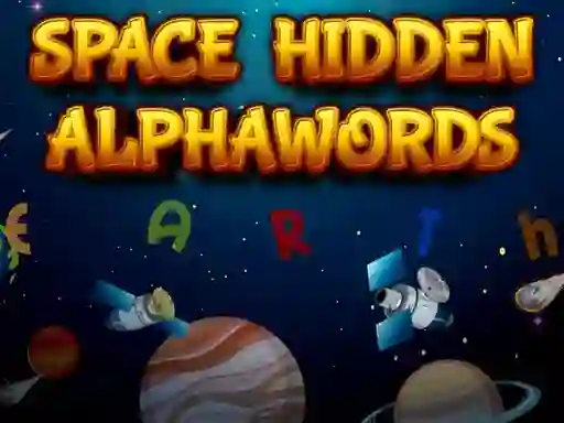 Space Hidden AlphaWords — безплатна онлайн игра