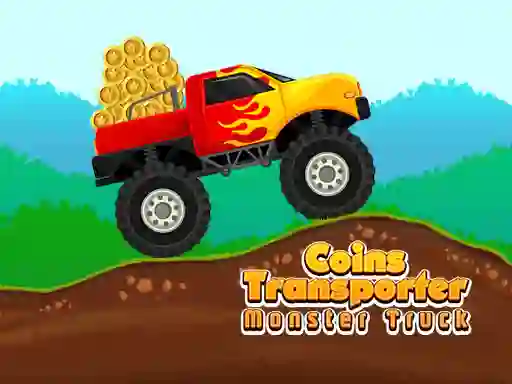 Coins Transporter Monster Truck — безплатна онлайн игра