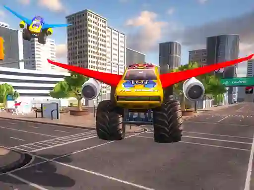 Real Flying Truck Simulator 3d — безплатна онлайн игра