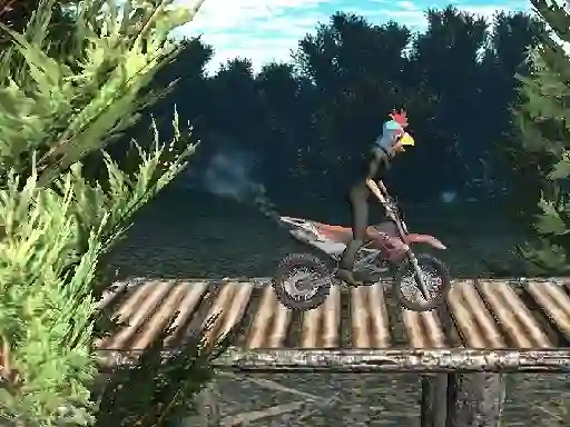 Bike Trial Xtreme Forest — безплатна онлайн игра