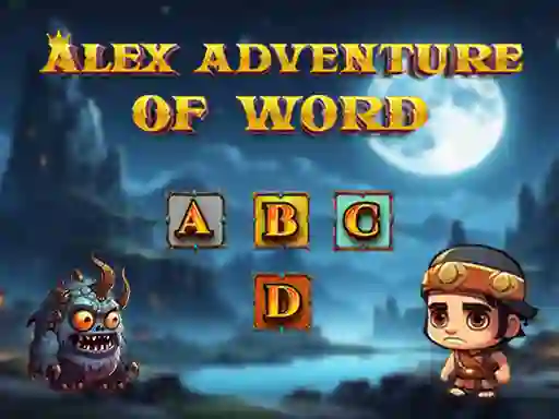 Alex Adventure of Word — безплатна онлайн игра