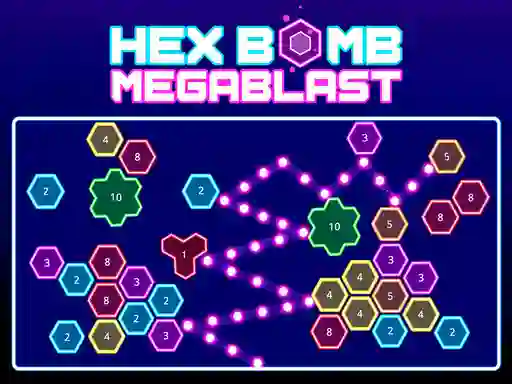 Hex bomb Megablast — безплатна онлайн игра