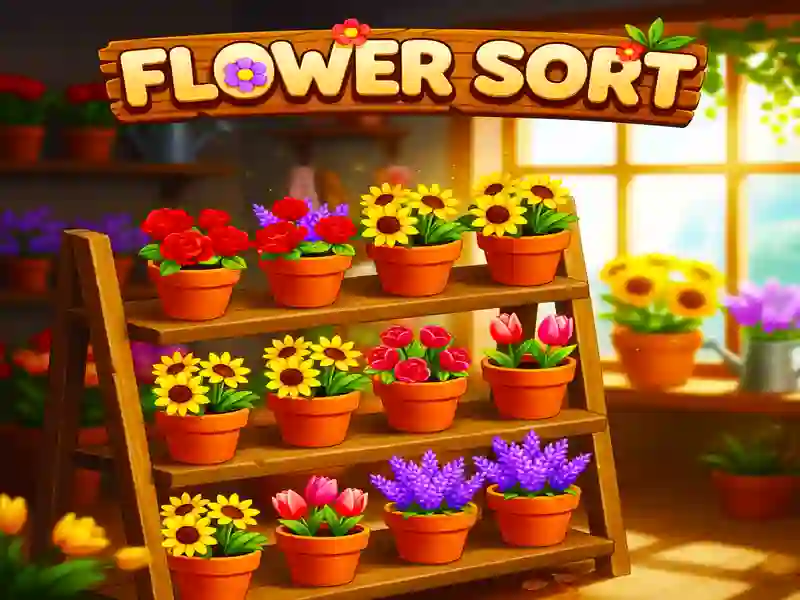 Flower Sort — безплатна онлайн игра