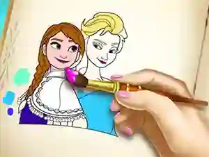 Ice Kingdom Coloring Book — безплатна онлайн игра