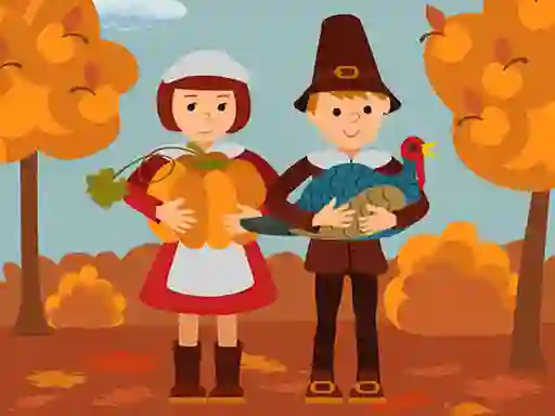 Thanksgiving Jigsaw — безплатна онлайн игра