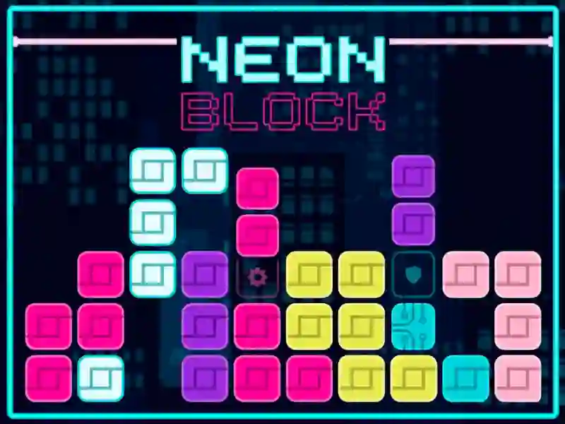 Neon Block — безплатна онлайн игра