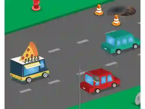 Food Rush Traffic — безплатна онлайн игра
