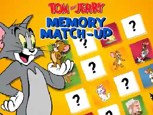 Tom and Jerry Memory Match Up — безплатна онлайн игра