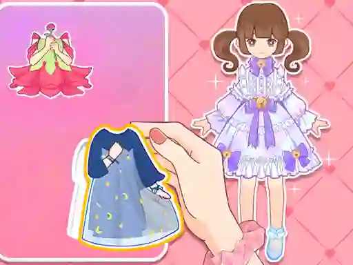 Paper Doll For Girls Dress Up — безплатна онлайн игра