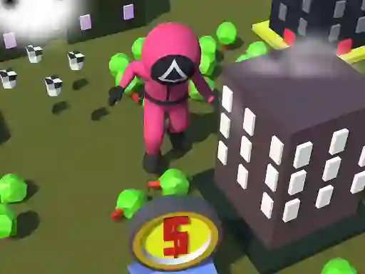 Squid Gamer City Destroyer — безплатна онлайн игра