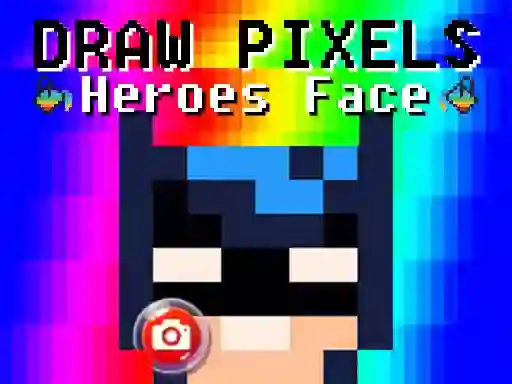 Draw Pixels Heroes Face — безплатна онлайн игра