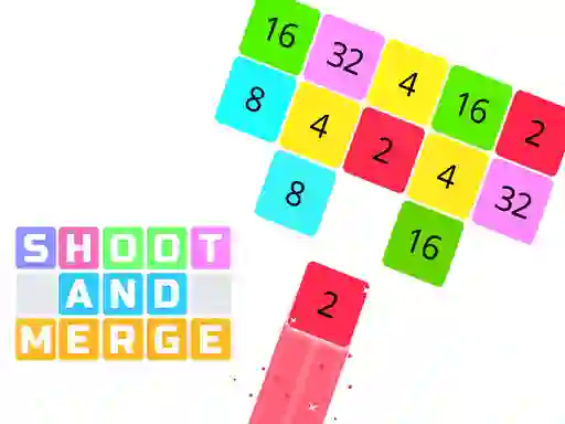 Shoot And Merge The Numbers — безплатна онлайн игра