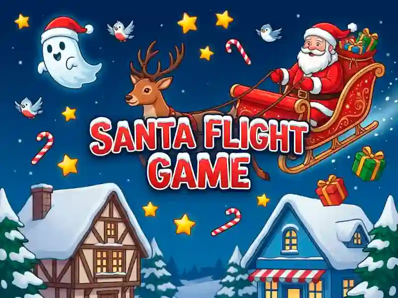 Santa Flight Game — безплатна онлайн игра