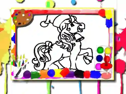 Horse Coloring Book — безплатна онлайн игра