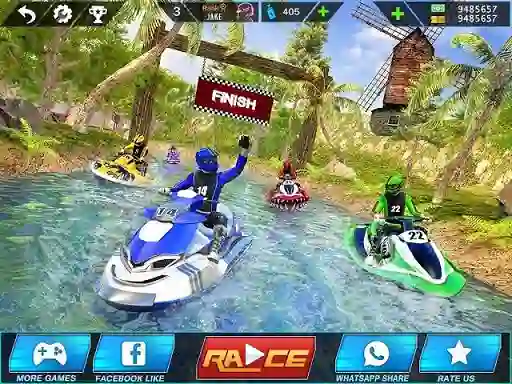 Extreme Power Boat Water Racing — безплатна онлайн игра