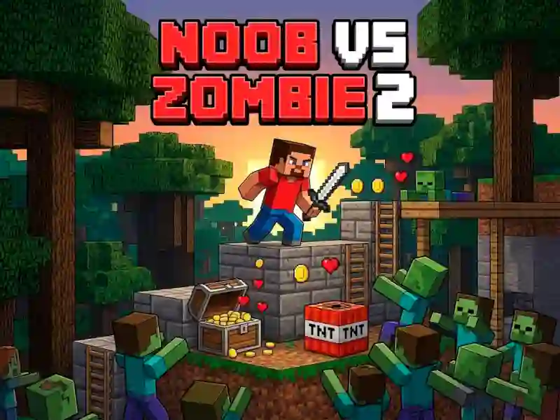 Noob vs Zombie 2 — безплатна онлайн игра