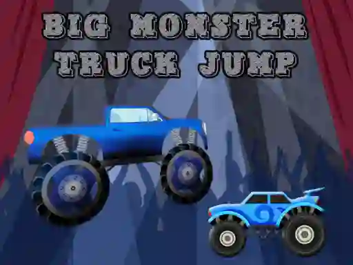 Big Monster Truck Jump — безплатна онлайн игра
