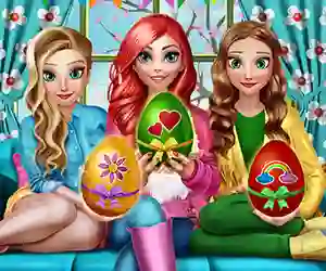 Princesses Easter Fun — безплатна онлайн игра