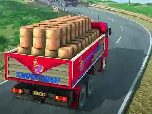 Indian Truck Driver Cargo Duty Delivery — безплатна онлайн игра