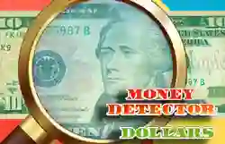 Money Detector: Dollars — безплатна онлайн игра