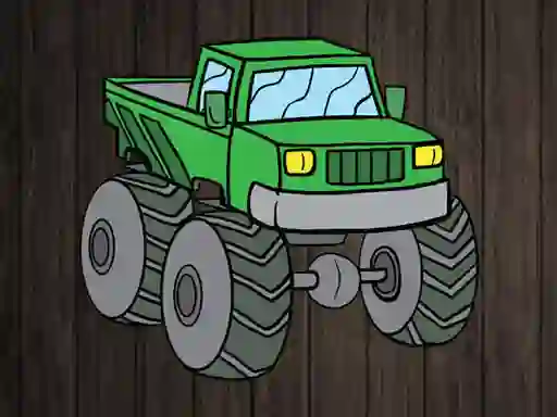 Monster Truck Jigsaw — безплатна онлайн игра