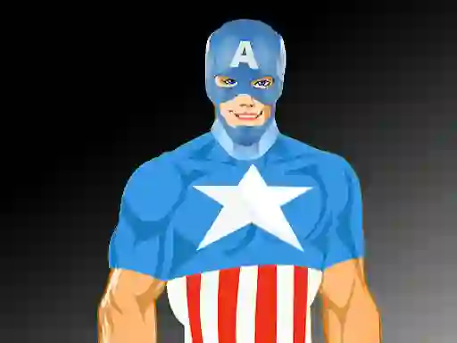 Captain America Dressup — безплатна онлайн игра