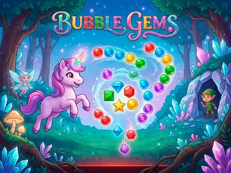 Bubble Gems — безплатна онлайн игра