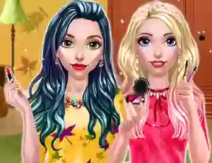 BFF Autumn Makeup — безплатна онлайн игра